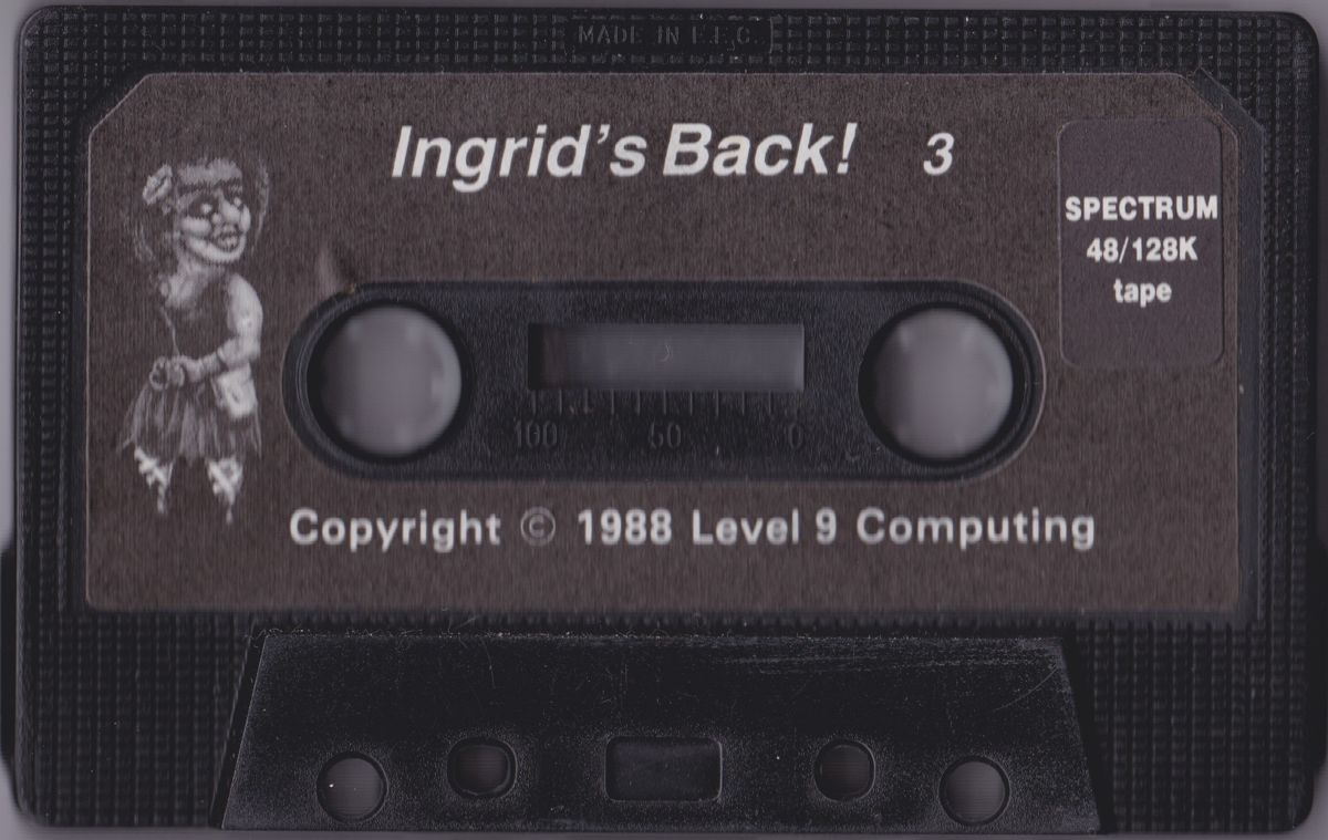 Media for Ingrid's Back! (ZX Spectrum): Tape 3