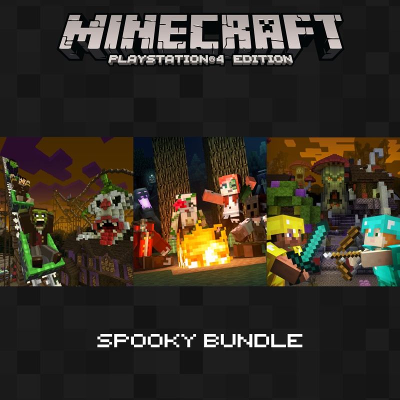 Front Cover for Minecraft: Xbox One Edition - Minecraft Spooky Bundle (PlayStation 4) (download release)