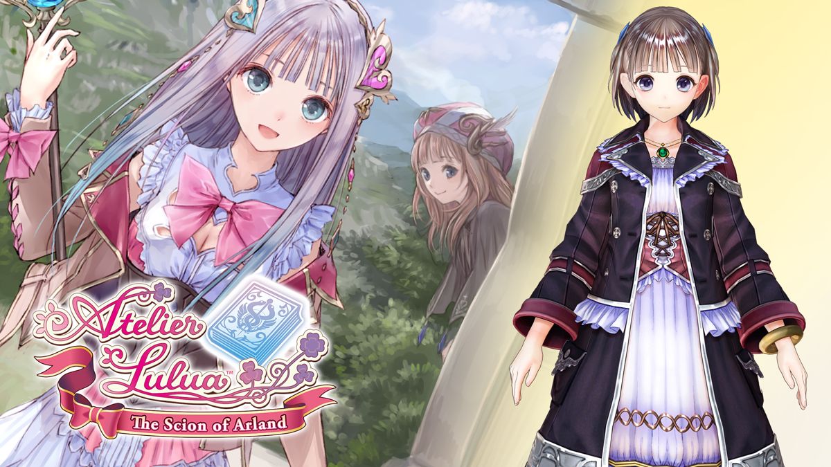 Front Cover for Atelier Lulua: The Scion of Arland - Eva's Outfit "Little Girlfriend" (Nintendo Switch) (download release)