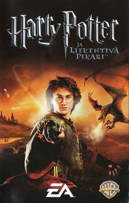 Manual for Harry Potter and the Goblet of Fire (PlayStation 2): Front