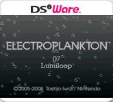 Front Cover for Electroplankton: Lumiloop (Nintendo DSi) (download release)