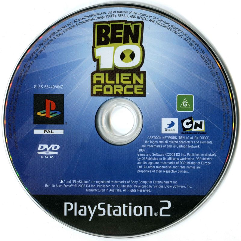Ben 10 Alien Force N PS2