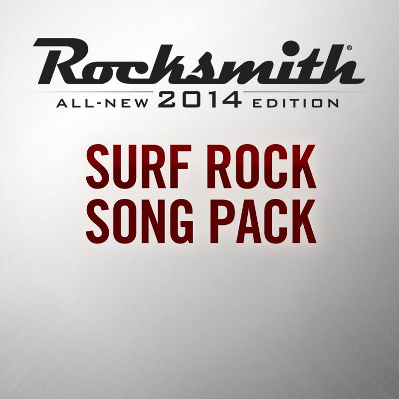 Front Cover for Rocksmith: All-new 2014 Edition - Surf Rock Song Pack (PlayStation 3 and PlayStation 4) (download release)
