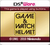 Front Cover for Game & Watch: Helmet (Nintendo DSi)