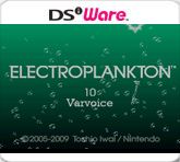 Front Cover for Electroplankton: Varvoice (Nintendo DSi) (download release)