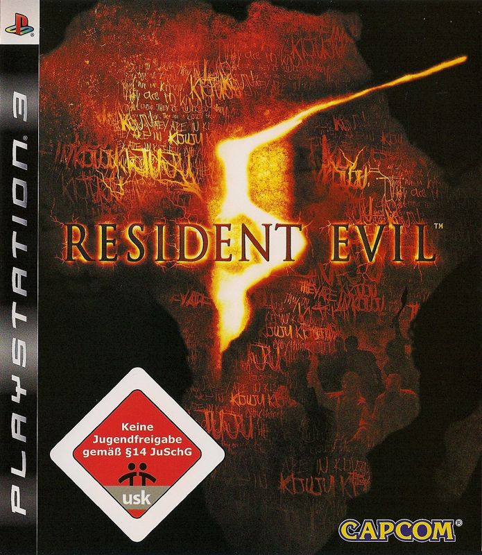 Front Cover for Resident Evil 5 (PlayStation 3)