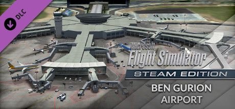 Front Cover for Microsoft Flight Simulator X: Steam Edition - Ben Gurion Airport (Windows) (Steam release)