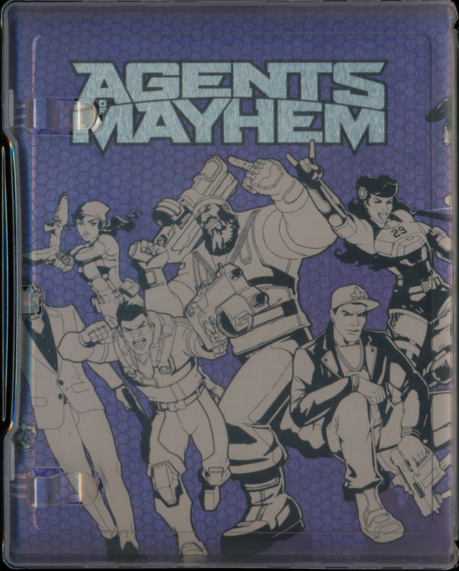 Other for Agents of Mayhem: Day One Edition (Xbox One): Metal Keep Case - Left Inlay