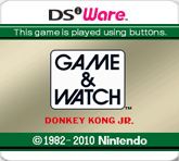 Front Cover for Game & Watch: Donkey Kong Jr. (Nintendo DSi)