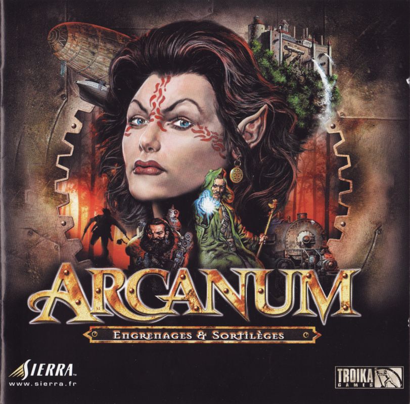 Other for Arcanum: Of Steamworks & Magick Obscura (Windows) (Limited Print with soundtrack): Jewel Case - Front
