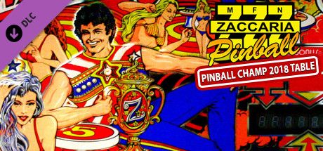 Front Cover for Zaccaria Pinball: Pinball Champ 2018 Table (Linux and Macintosh and Windows) (Steam release)