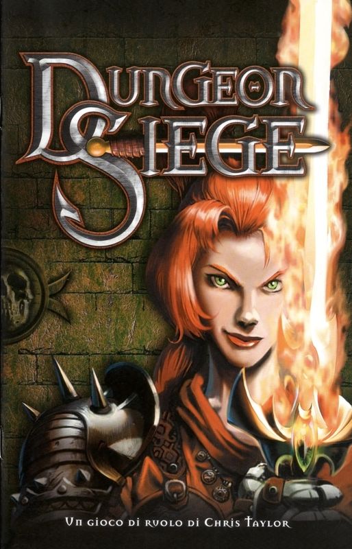 Manual for Dungeon Siege (Windows): Front