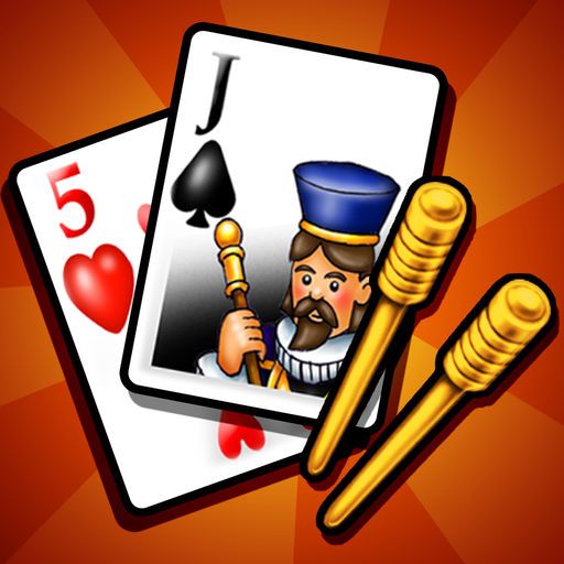 Front Cover for Cribbage (iPad and iPhone): Premium version