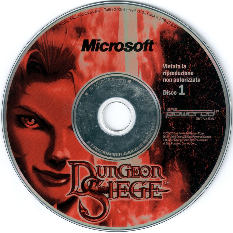 Media for Dungeon Siege (Windows): Disc 1