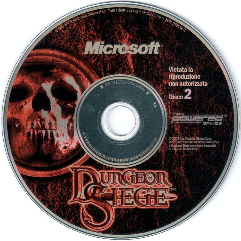 Media for Dungeon Siege (Windows): Disc 2