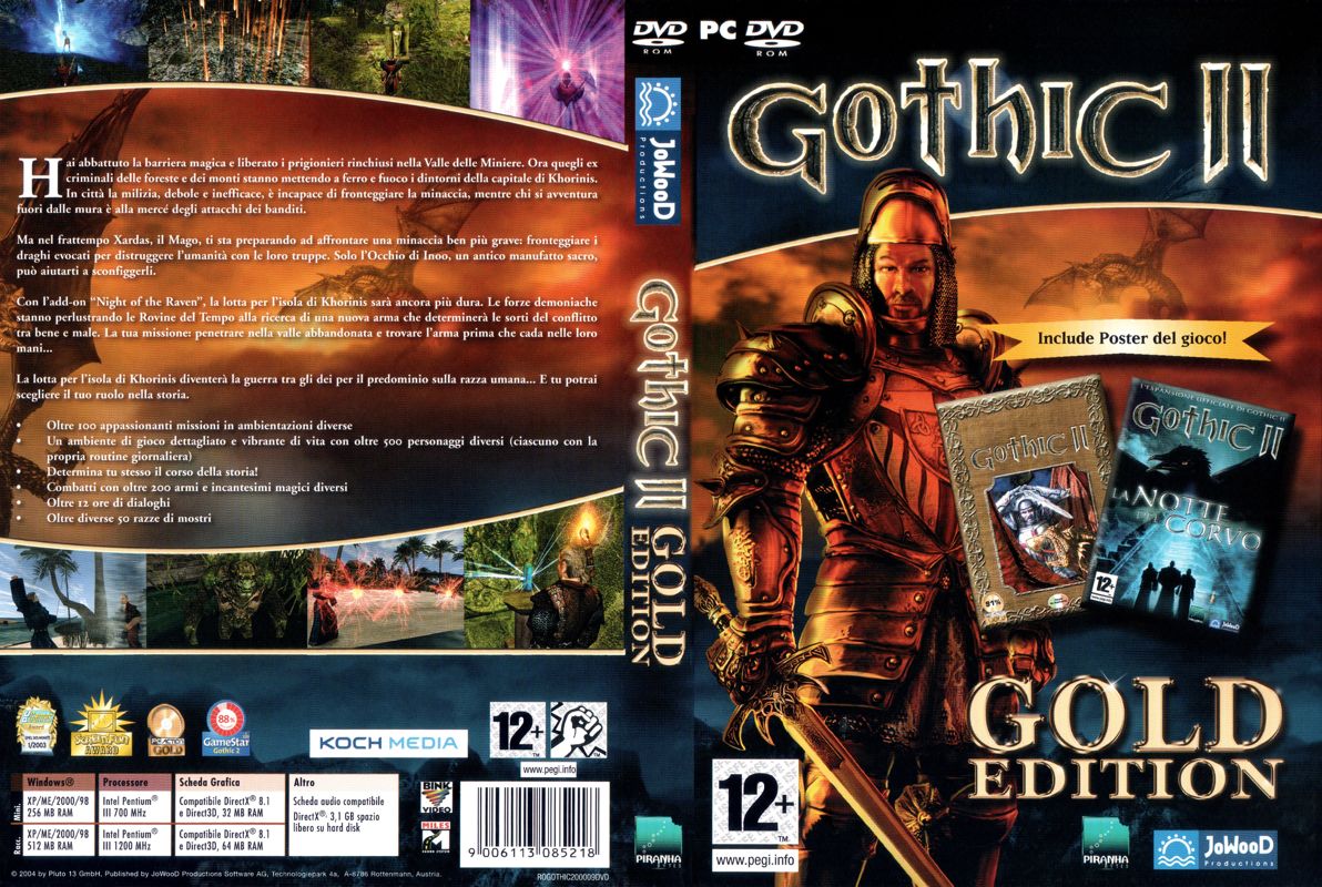 Full Cover for Gothic II: Gold Edition (Windows)