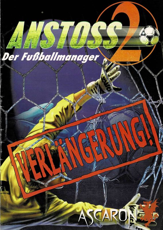 Manual for Anstoss 2: Der Fußballmanager - Verlängerung! (Windows) (Re-release): Front