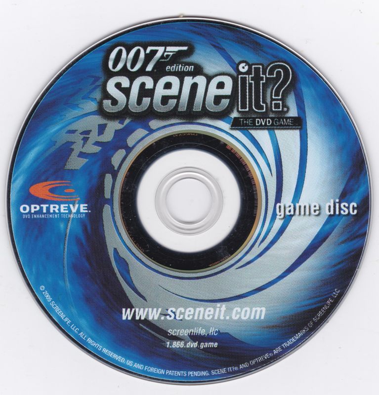 Media for Scene It? 007 Edition (DVD Player)