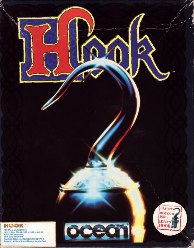 Front Cover for Hook (DOS) (Limited Print with Hook Pin's)