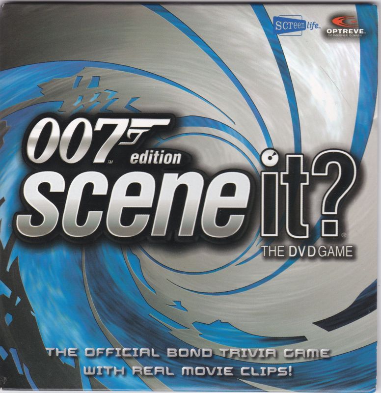 Inside Cover for Scene It? 007 Edition (DVD Player): Card Case: Front