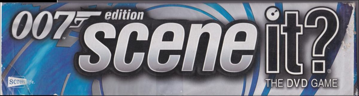 Spine/Sides for Scene It? 007 Edition (DVD Player): Lid: Left