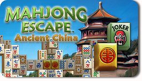 Front Cover for Mahjong Escape: Ancient China (Windows) (Oberon Media release)