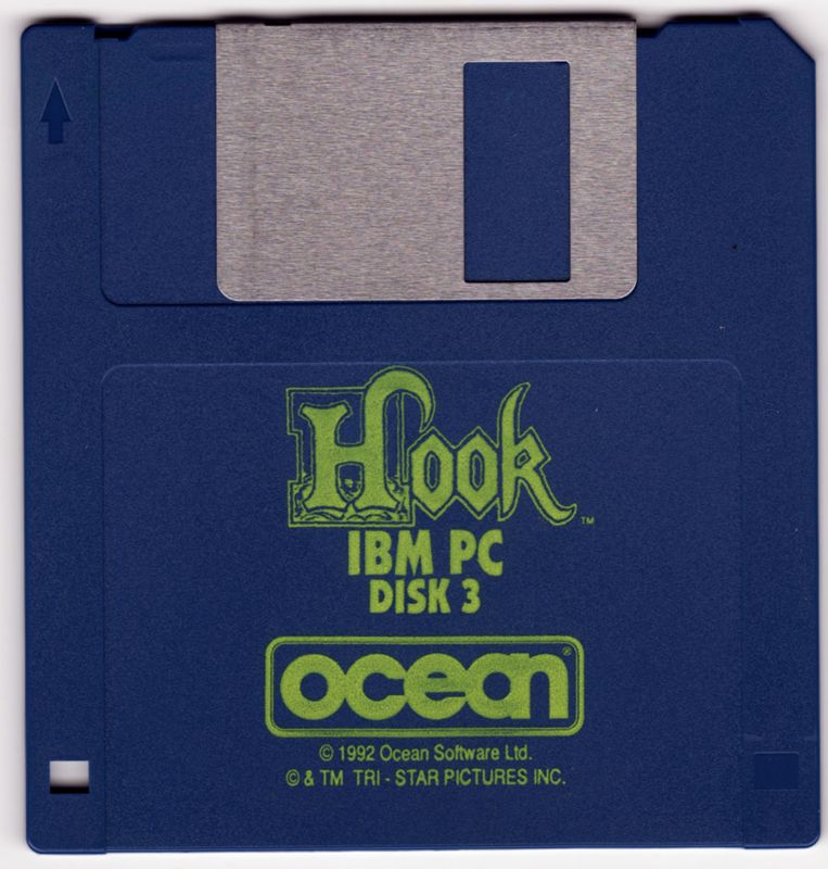 Media for Hook (DOS) (Limited Print with Hook Pin's): Disk 3