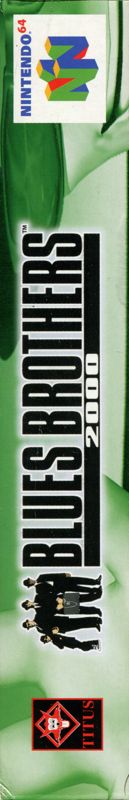 Spine/Sides for Blues Brothers 2000 (Nintendo 64): Bottom