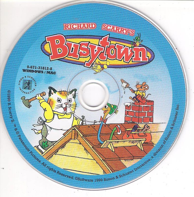 Media for Richard Scarry's Busytown (Macintosh and Windows)