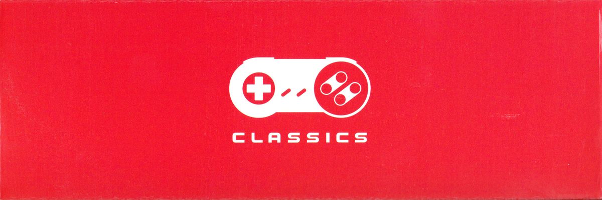 Spine/Sides for Super Nintendo Entertainment System: Super NES Classic Edition (Dedicated console): Top