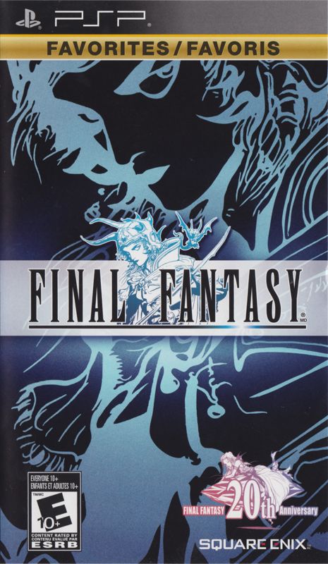 Front Cover for Final Fantasy (PSP) (Favorites / Favoris release)