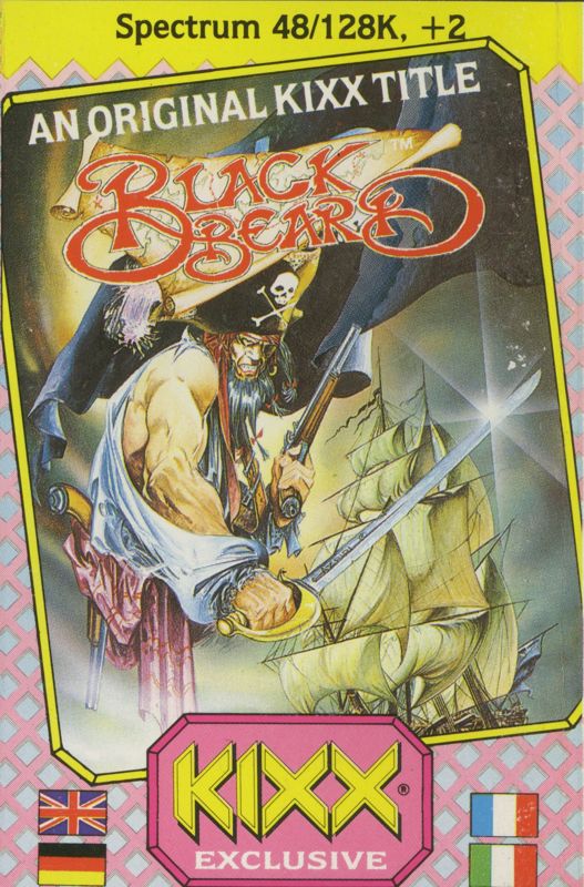 Front Cover for Black Beard (ZX Spectrum)