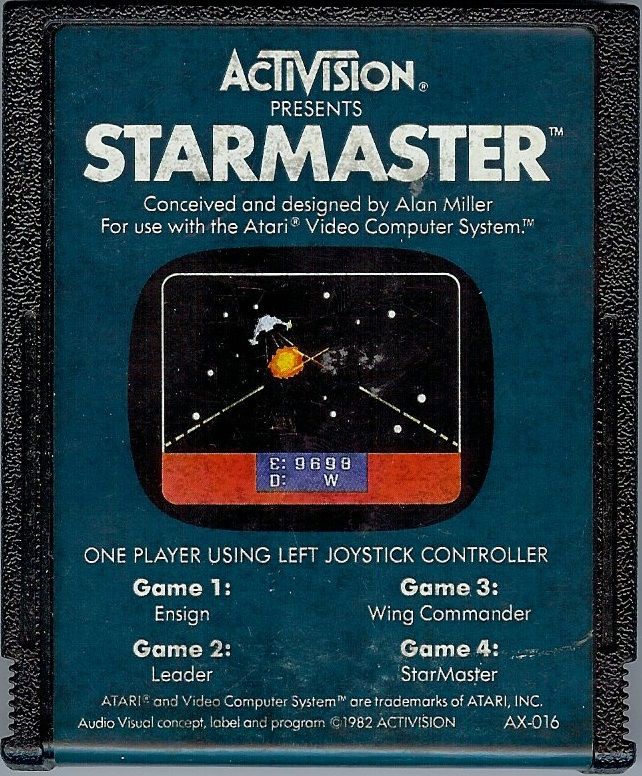 Media for Starmaster (Atari 2600)