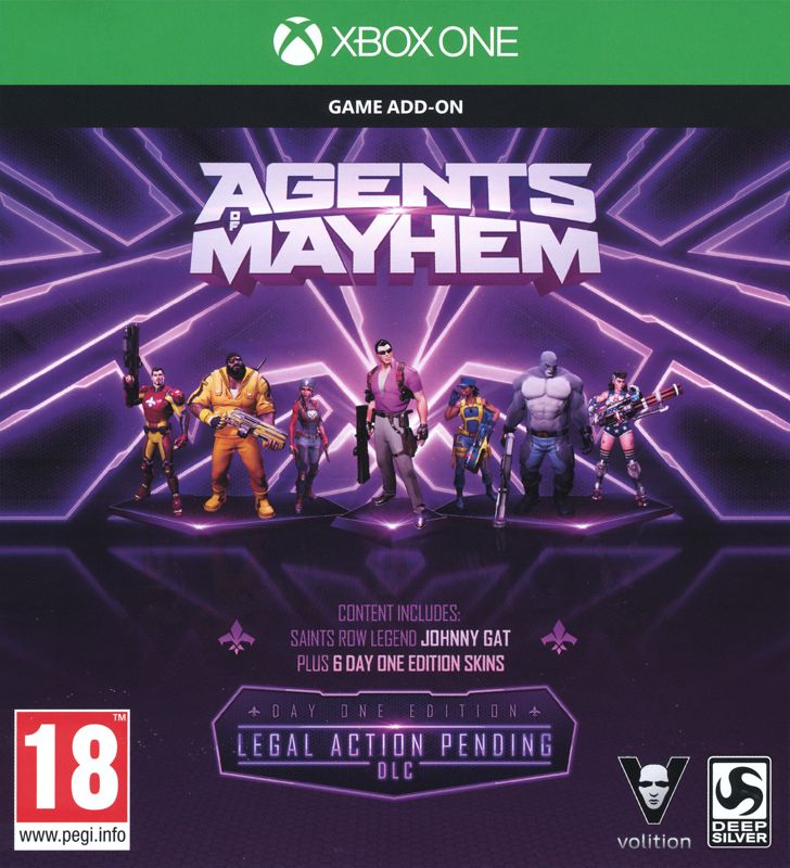 Other for Agents of Mayhem: Day One Edition (Xbox One): DLC Card - Front