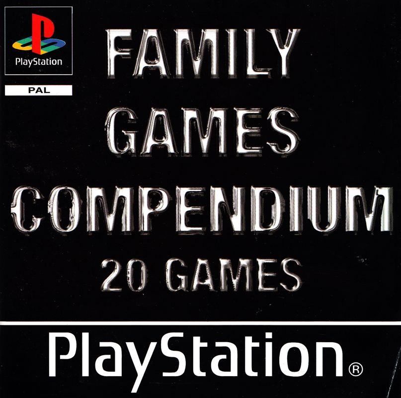 Front Cover for Family Games Compendium (PlayStation)