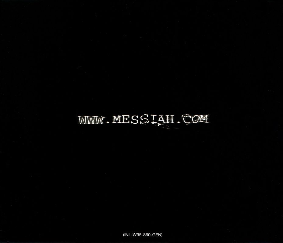 Other for Messiah (Windows): Jewel Case - Back