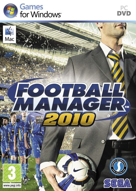 Front Cover for Football Manager 2010 (Macintosh and Windows)