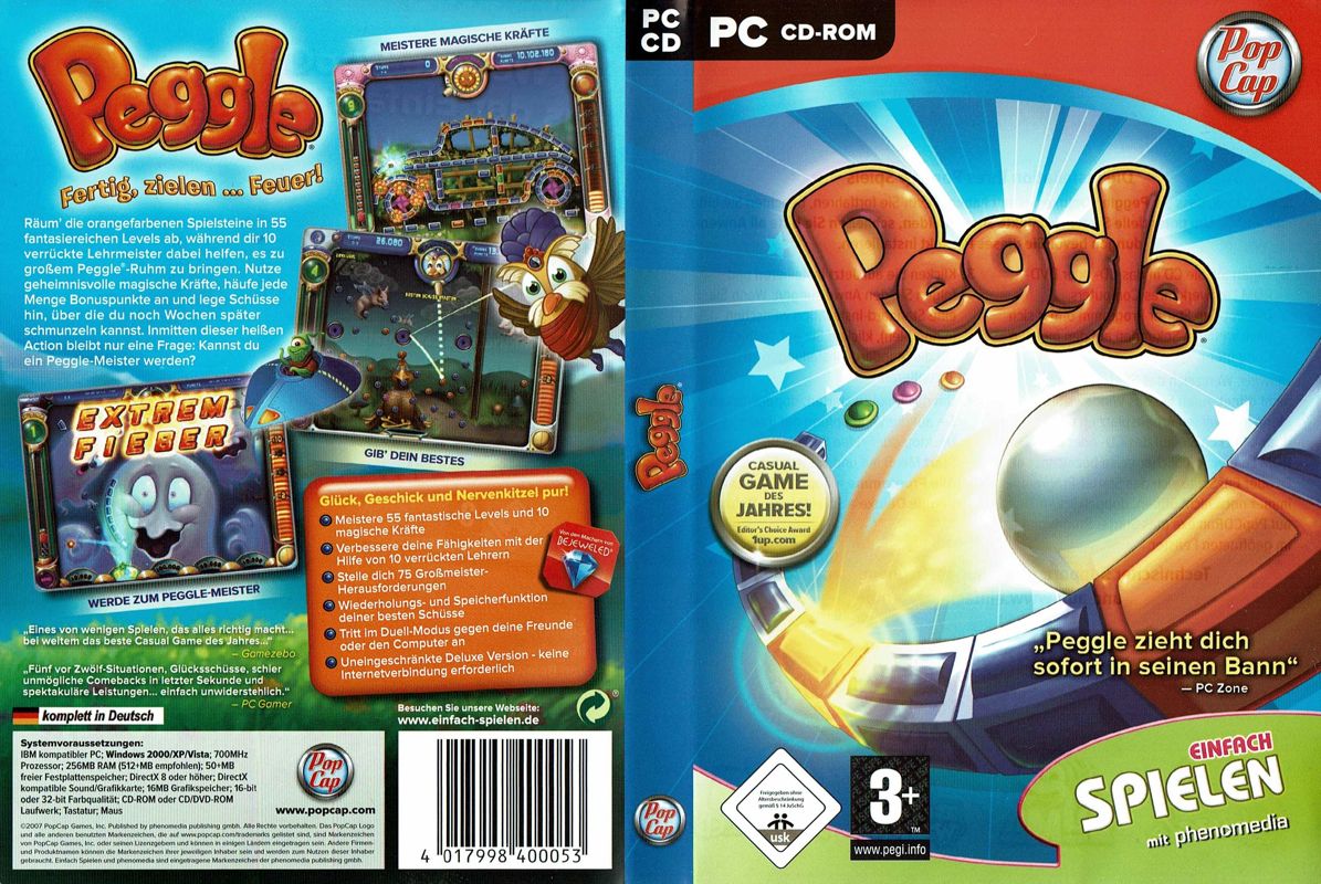 Full Cover for Peggle (Windows) (Einfach Spielen release)