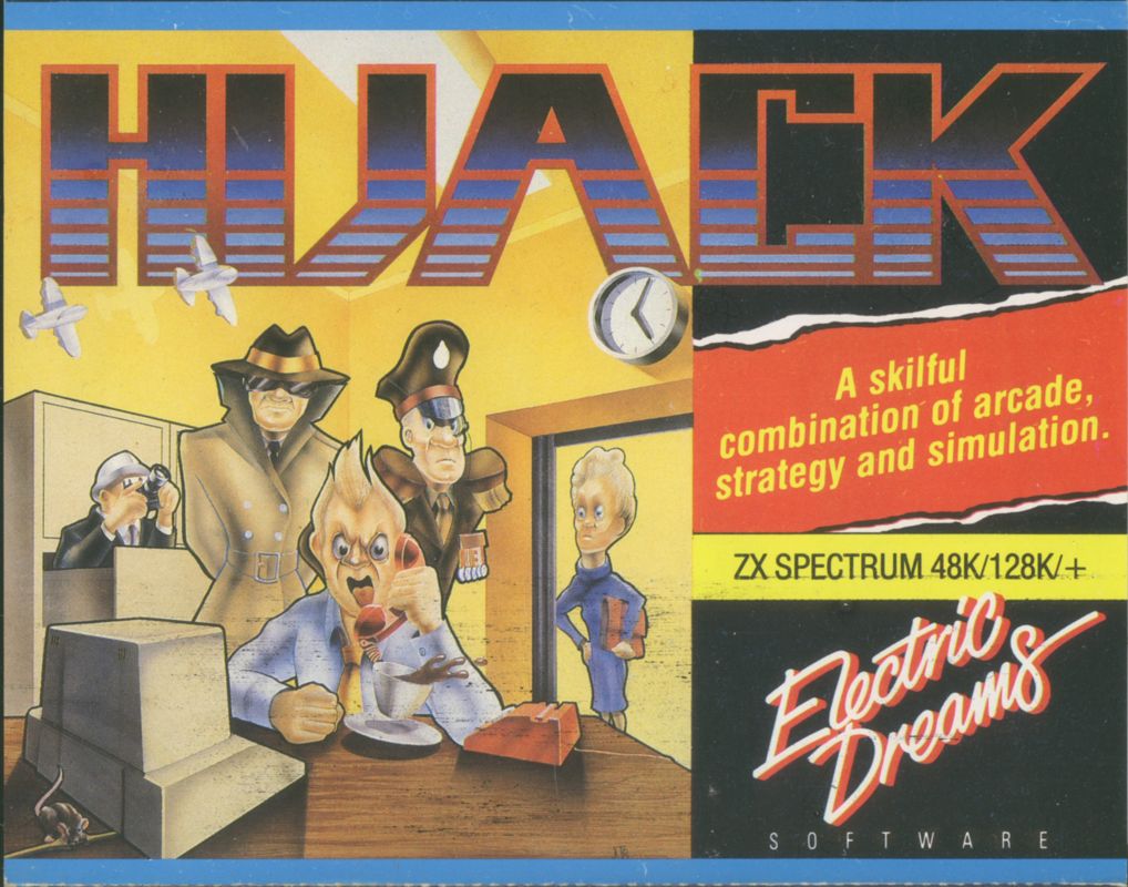 Front Cover for Hijack (ZX Spectrum)