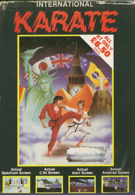 Front Cover for World Karate Championship (ZX Spectrum)