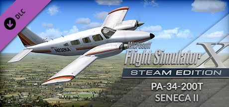Front Cover for Microsoft Flight Simulator X: Steam Edition - Piper PA-34-200T Seneca II (Windows) (Steam release)