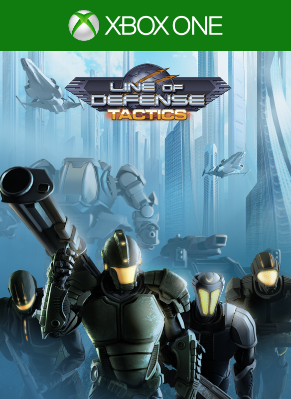Front Cover for Line of Defense: Tactics (Xbox One) (download release): 1st version