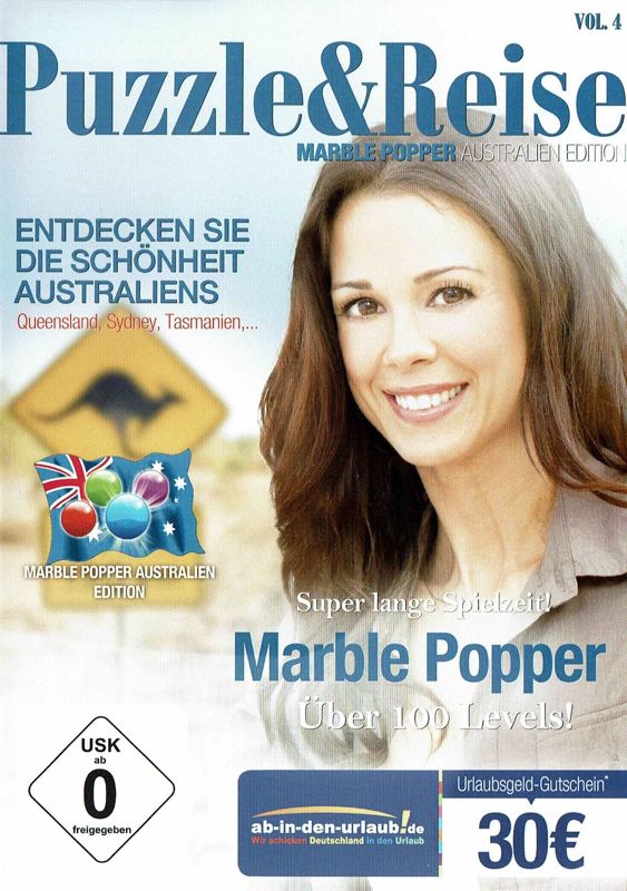 Front Cover for Puzzle & Reise Vol. 4: Marble Popper - Australien Edition (Windows)