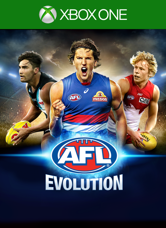 Front Cover for AFL Evolution (Xbox One) (download release): 1st version