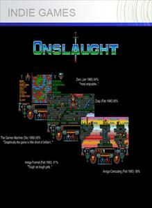 Front Cover for Onslaught (Xbox 360) (XNA Indie Games release): 1st version