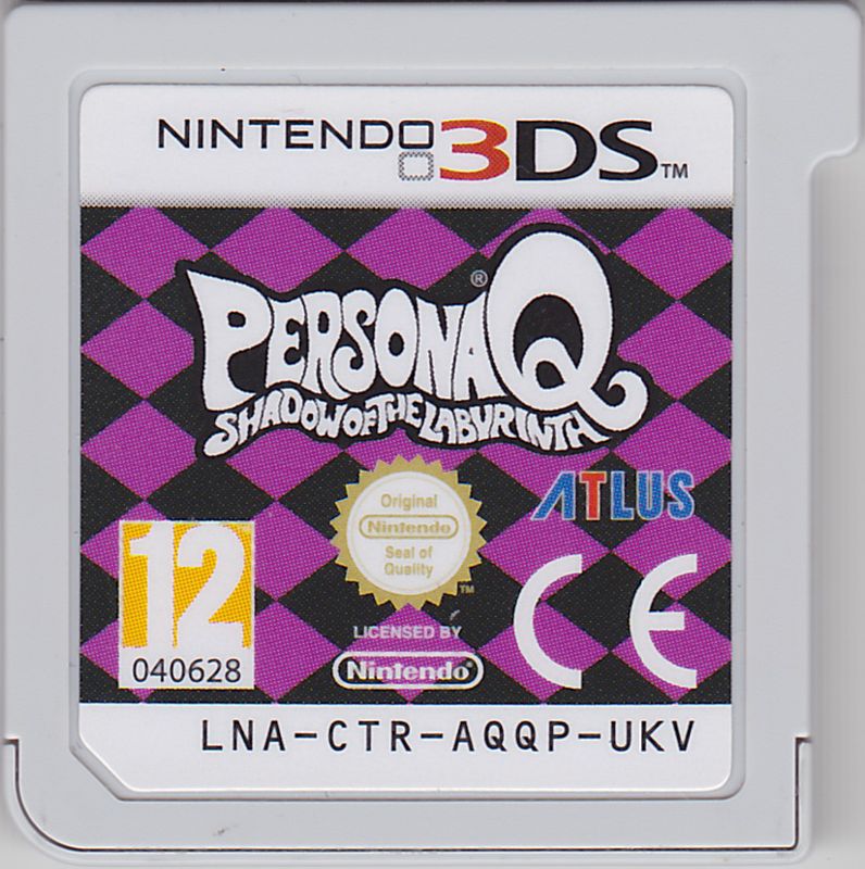 Media for Persona Q: Shadow of the Labyrinth (Nintendo 3DS)