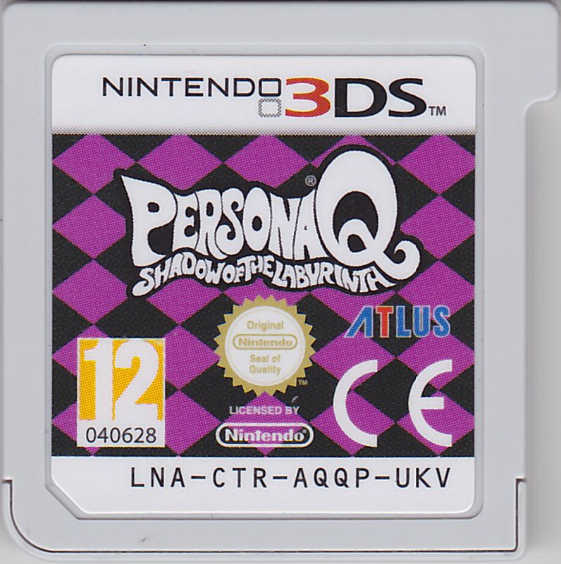 Persona Q Shadow of the Labyrinth cover or packaging material MobyGames