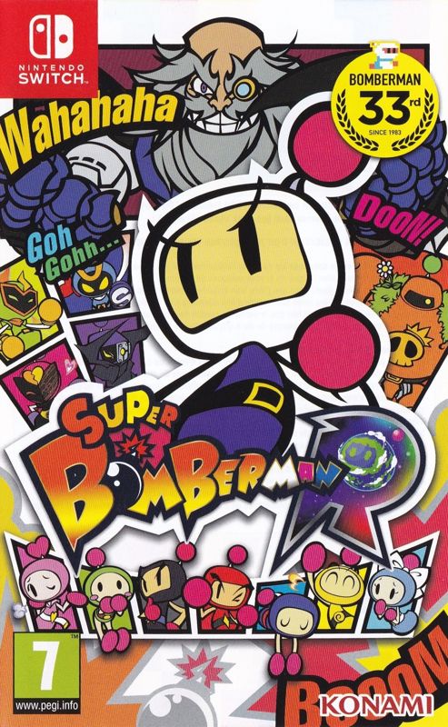 Front Cover for Super Bomberman R (Nintendo Switch)