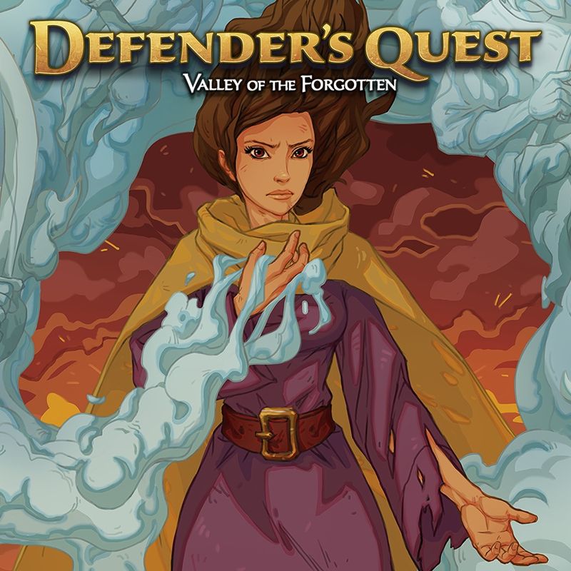 Front Cover for Defender's Quest: Valley of the Forgotten - Deluxe (PS Vita and PlayStation 4) (download release)