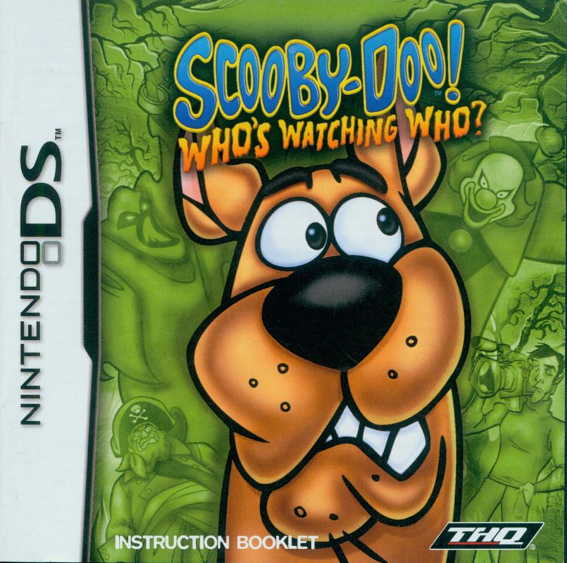 Manual for Scooby-Doo!: Who's Watching Who (Nintendo DS): Front